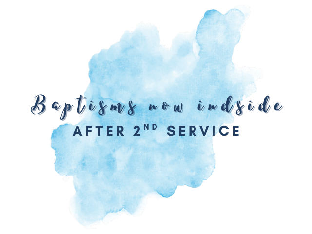 Baptism Sunday