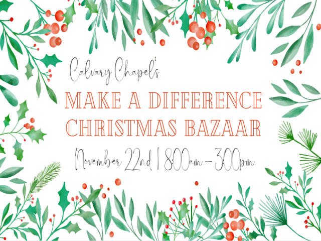 Make A Difference Christmas Bazaar