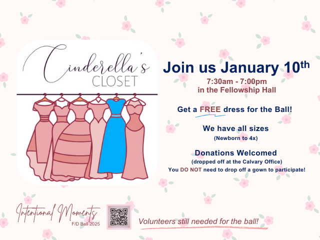 Cinderella’s Closet 2025