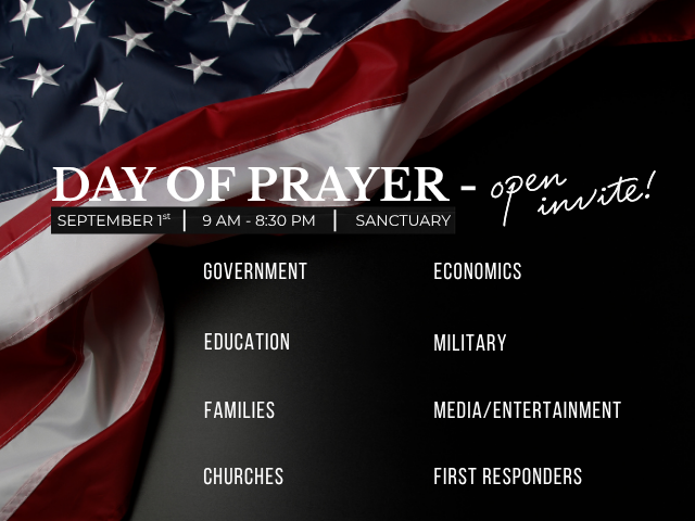 Day of Prayer - open invite!