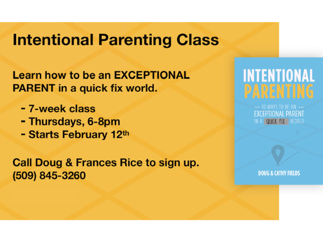 Intentional Parenting Class