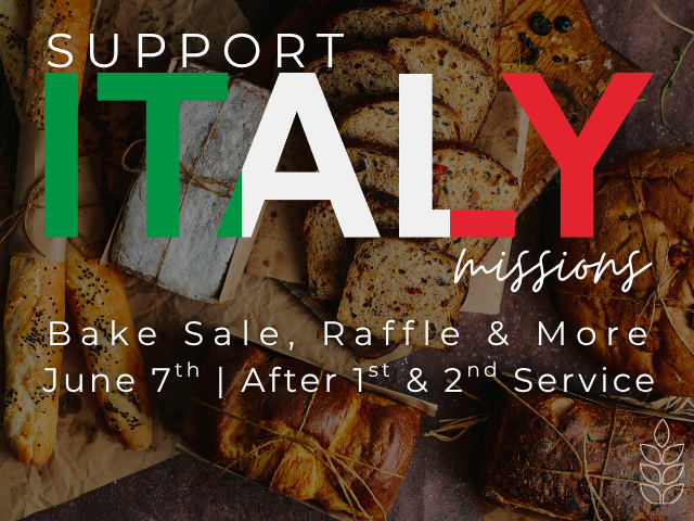 Italy Mission Trip Fundraiser
