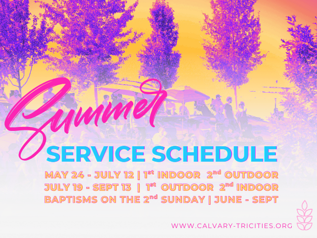 2026 Summer Services Begin