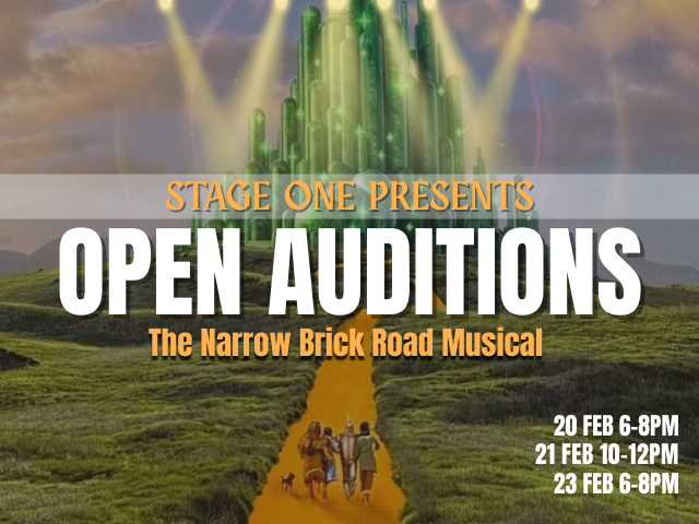 Open Auditions - The Narrow Brick Road