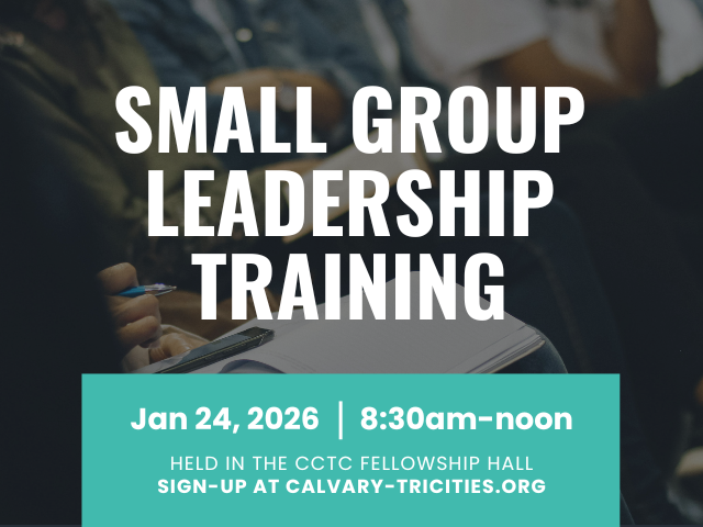 Small Group Leadership Training