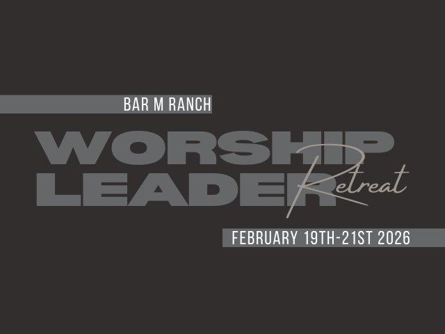 Worship Leader Retreat 2026